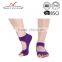 yoga socks wholesale toeless pilates socks