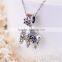 Thai Elephant 1 Silver Pendant Fashion Jewelry for Woman