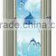 commercial aluminum glass door frame toilet glass door price