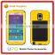 [UPO] High Quality Metal + Silicone Powerful Defender Rugged Case for Samsung Galaxy Note 4,Phone accessories