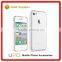 [UPO] 2016 New Product Transparent Plastic Clear Crystal PC + Soft TPU Bumper Cell Phone Case for iPhone 4