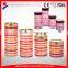 Colorful Glass Food Container Set 4 Custom Cookie Jar Decorative Airtight Glass Jar