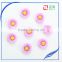stock!!!phone hair home decoration acrylic resin flower cabochon artificial resin flower