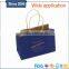 Flat bottom brown multiwall kraft little paper bags wide base