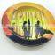 Exquisite food grade metal tin tray with CMYK printing
