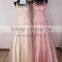 Distinguished Tulle Sleeveless Evening Gowns with Shoulders Puffy Ball Gown Baby Pink Prom Dresses