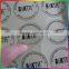 round clear PVC label sticker with printing