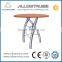 Various types of aluminium bar tables on sale