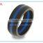 Hot sale newest 9mm height width silicone wedding ring,black blue silicone o ring with 9mm width and 2mm thickness