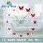 3d Diy Wall Clock Office Decorations Models Quartz Wall Clock Movement