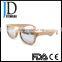 hot sale classic driver natural wood and bamboo sunglasses with blinds