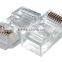 COB plug rj45 connector for cat5/cat5e network cable