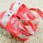 2016 New arrival baby girl shoes leather baby sandals