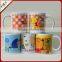 Unique design oem white colorful 11oz sublimation coffee mug cup