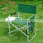 Outsunny Folding Portable Camping Directors Chair w/ Side Table - Green