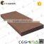 Factory price fire-resistant solid wood plastic composite WPC decking