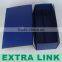 Popular selled rigid cardboard luxury black logo foil gold cylinder glasses box