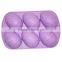 6 cups silicone Easter egg shaped cake mold/muffin mould/pastry mould