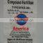 woven polypropylene fertilizer packing bag 50kg