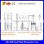 Poultry feed grinder and mixer, Vertical feed hammer mill and mixer