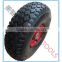 11 inch pneumatic rubber wheel 400-4 for hand truck