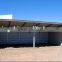 steel structure carport horse shelter