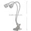 Led Grow Light, 10W Desk Clip Lamp with 360 Degree Flexible Gooseneck and Double on/off Switch for Indoor Plants
