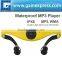 IPX8 Waterproof MP3 Player/ for swimming water sports running FM 8GB