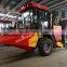 Boyo 3 rows of corn combine harvester with chopping and peeling system