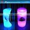 plastic led bar stool/lighting bar stool chair