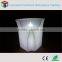 colorful light up elctric rechargeable LI battery operated led bar counter