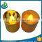 Colorful flameless decoration mini led halloween tea light
