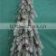 Happy Christmas 130cm height fake Christmas tree with pot