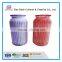 Elegant Cylinder Colored Tall Glass Vase for Wedding Decoration