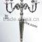 Wedding Silver Candelabra 5 Arm Candelabra / Aluminium Candelabra for Decoration 90 cms