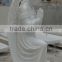 White Marble Angle Sculpture for cemetery or Church yard