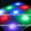 fashionable dance hall floor panel colorful interactive led flooring