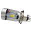 Motorcycle LED light bulbs and light and clear Three jaw H4 headlamps