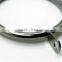 Brushed Nickel Plated Curtain Metal Rod Ring Fixed Eyelet Inside Diameter 43mm - 4 Colors