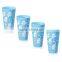 Outdoor Colorful Printing 1 Gallon Plastic Water Dispenser w/ Valve - 4 Extra Cups