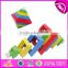 Best design classic geometry blocks wooden baby learning shapes W13E065