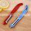 Factory price PP handle stainless steel blade brush shape potato peeler