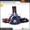 OEM T6 LED 1200Lm 3 Mode Rechargeable Hunting Headlight High Power Headlamp