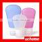 UCHOME Silicone Travel Bottle Set Fan-Shaped Cosmetic Bottle