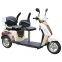 High Quality Electric Disabled Scooter in special offer, Electric Mobility Tricycle with Double Deluxe Saddle