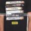 Wholesale Black Short Sleeve European Style Cotton T Shirt 200 Grams