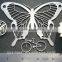 High speed cutting 30mm acrylic and 1.5mm stainless steel plate laser metal engraving machine