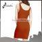 2015 hot selling fitness &yoga wear tank dress of Stretch-Knit Bodycon