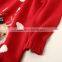 Baby santa sweater dress cotton christmas wear