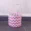 Monogrammed Polka dot Easter bucket